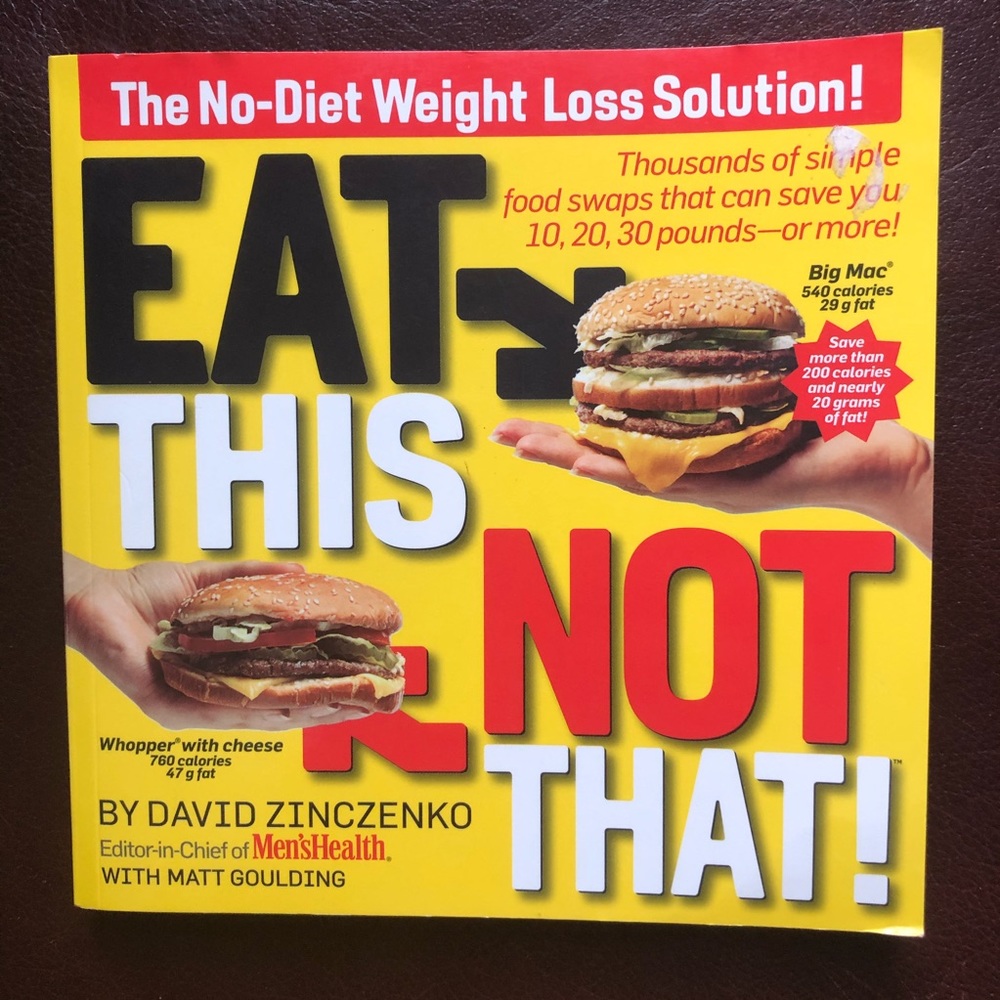 Eat This Not That Softcover Book